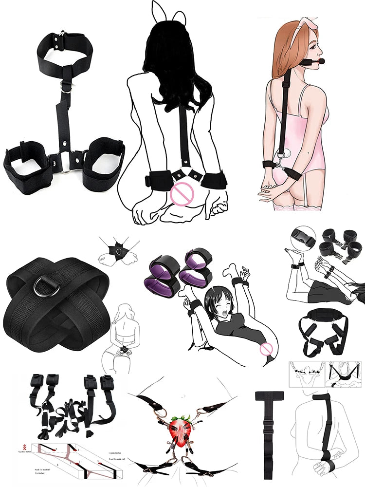 Bondage Kit BDSM Restraints