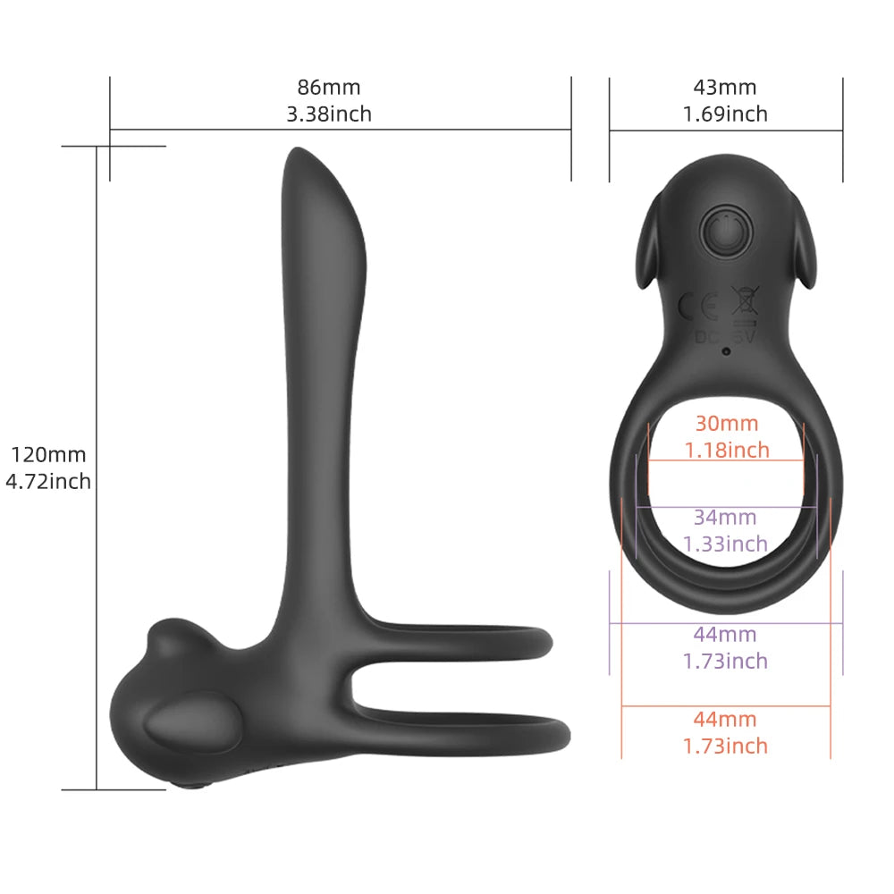 Attachable Vibrator Cock Ring