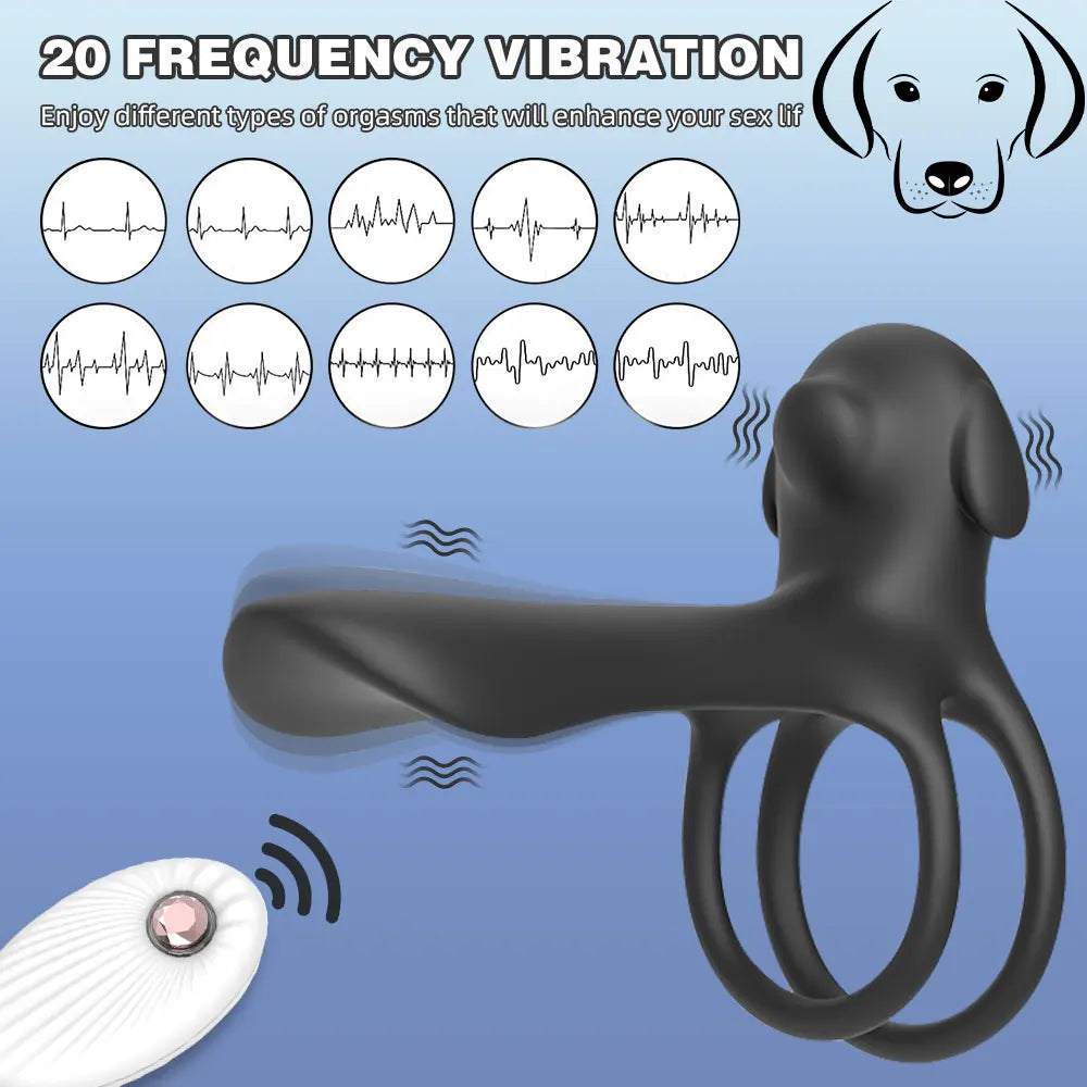 Attachable Vibrator Cock Ring